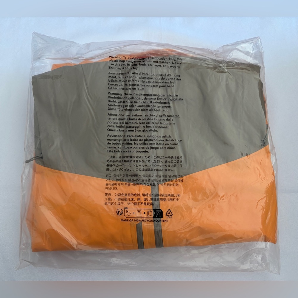 $350 Patagonia Powder Town Jacket Women's Size L VIVID APRICOT Ski Snowboard - Picture 14 of 15